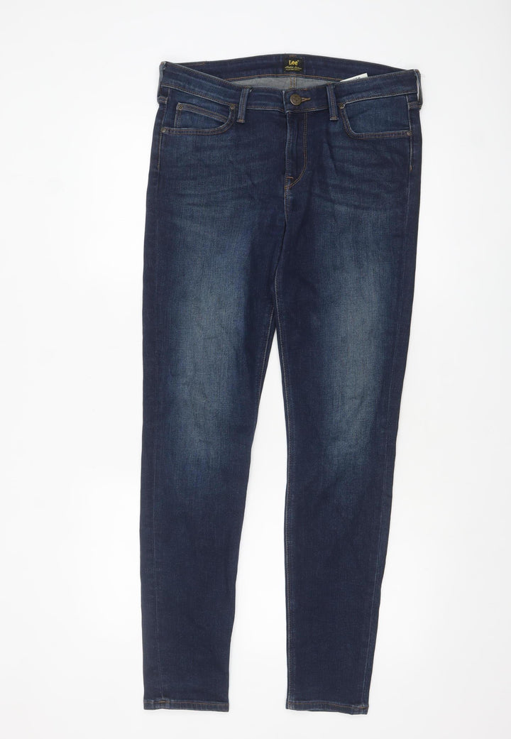 Lee Men's Blue Slim Fit Stretch Denim Jeans W31 L33