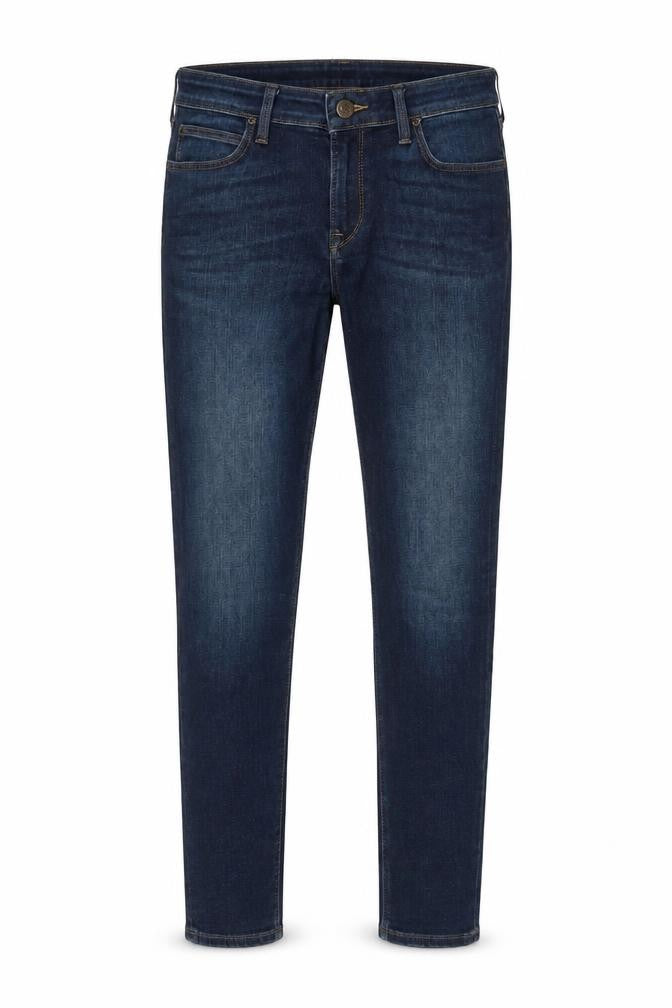Front view of Lee Men's Blue Slim Fit Stretch Denim Jeans W31 L33