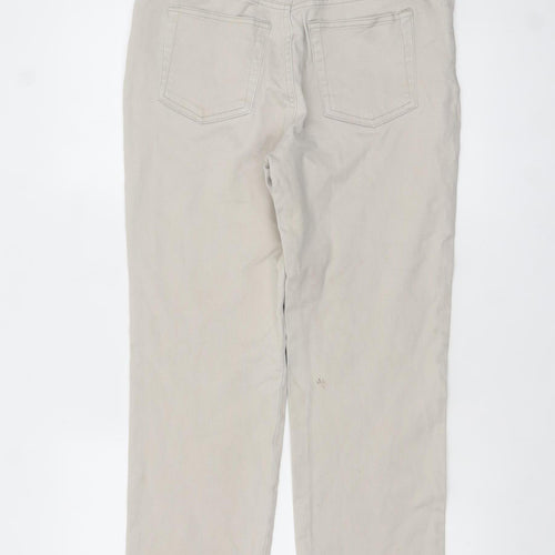Gloria Vanderbilt Women’s Beige Petite 10 Straight Jeans