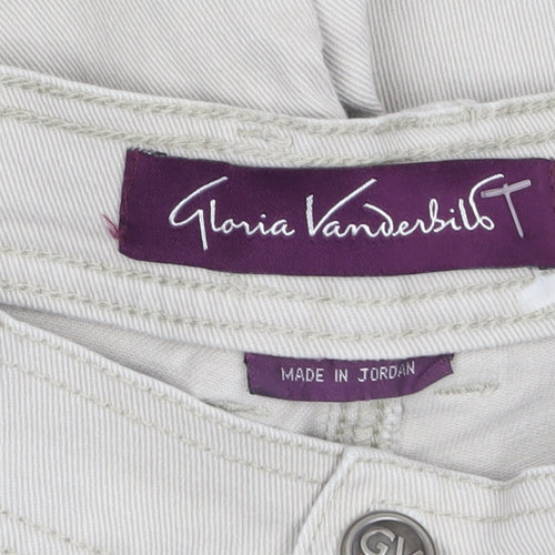 Gloria Vanderbilt Women’s Beige Petite 10 Straight Jeans