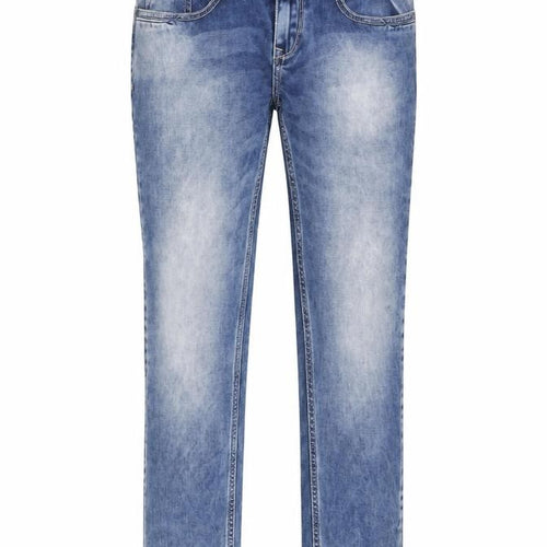 Lee Cooper Men's Blue Slim Fit Mid Rise Straight Jeans W30