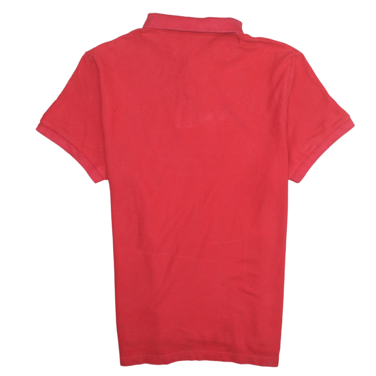 Nike Men's Red XL Polo Shirt Cotton Short Sleeve Sports Top