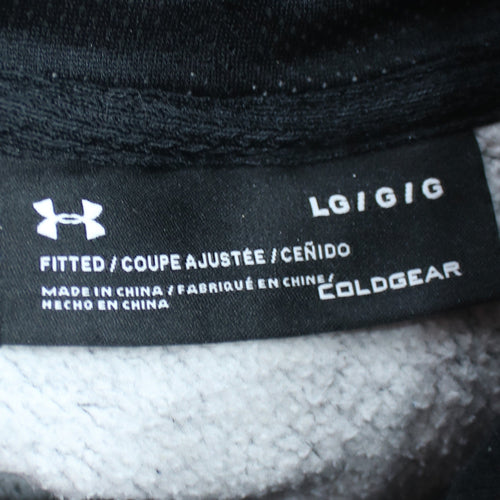 Under Armour Men’s Grey L Pullover ColdGear Hoodie