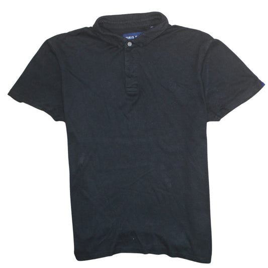 Superdry Idris Elba Men's Black Polo Shirt XL Cotton Short Sleeve