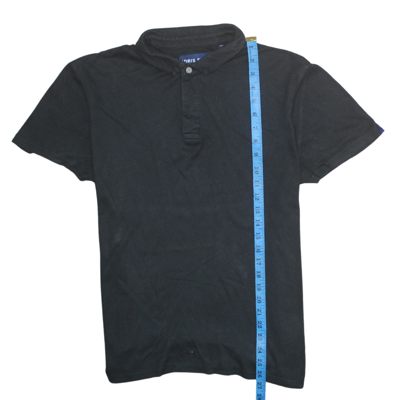 Superdry Idris Elba Men's Black Polo Shirt XL Cotton Short Sleeve