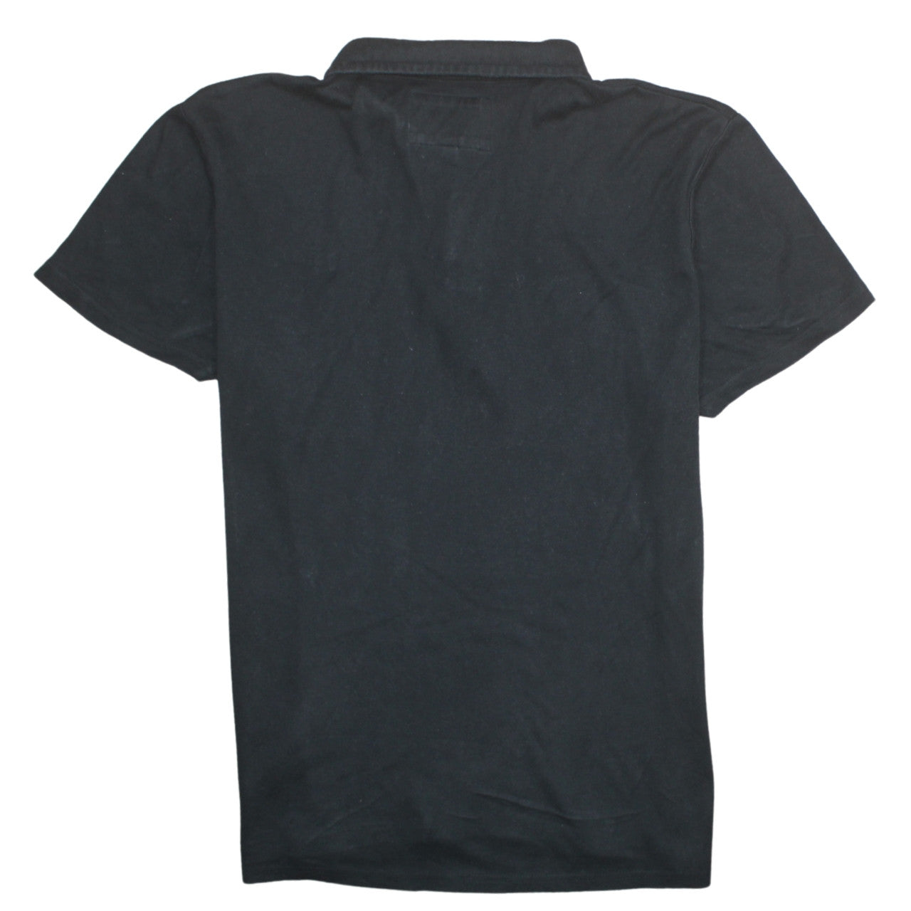 Superdry Idris Elba Men's Black Polo Shirt XL Cotton Short Sleeve