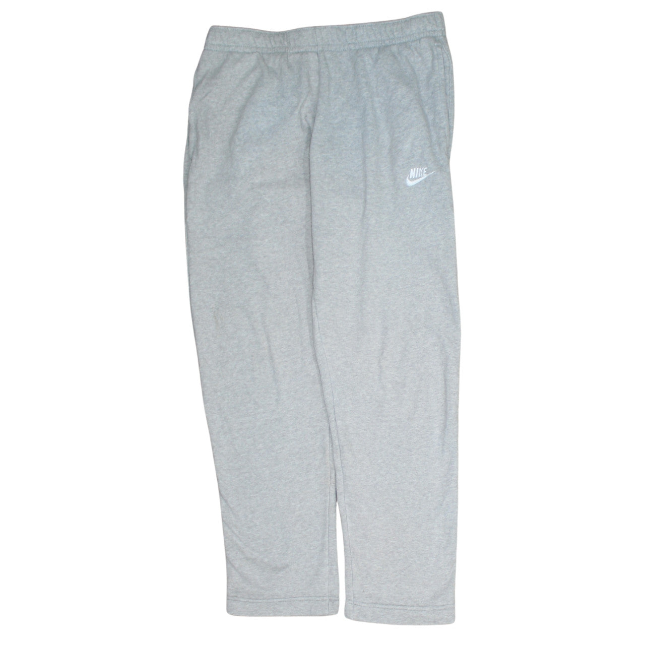 Nike Men's Grey Regular Fit Fleece Sweatpants M
