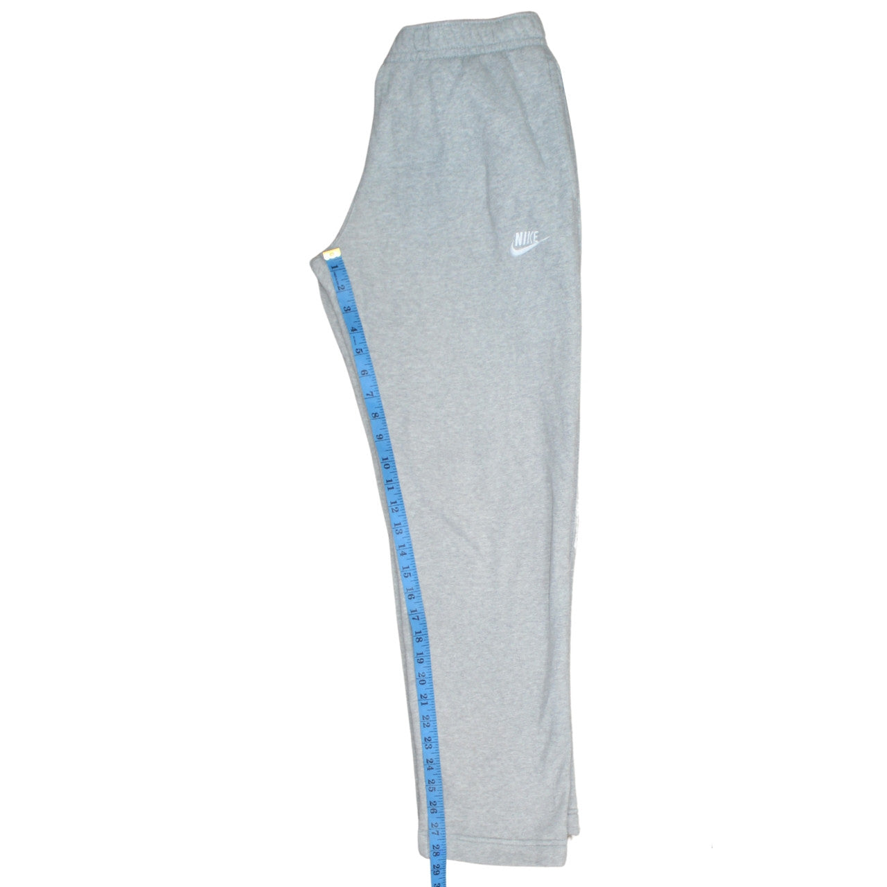 Nike Men's Grey Regular Fit Fleece Sweatpants M
