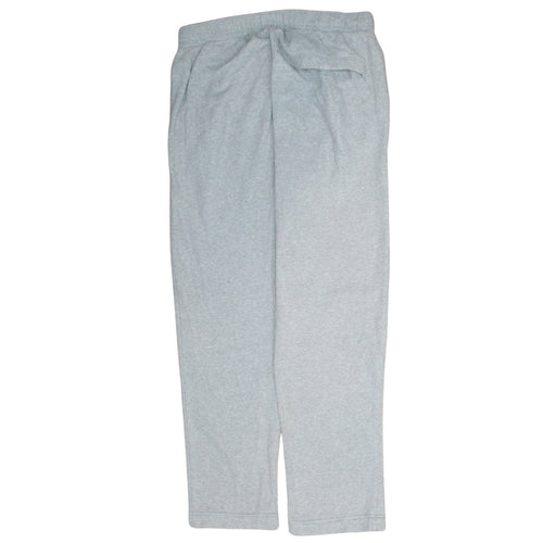 Nike Men's Grey Regular Fit Fleece Sweatpants M