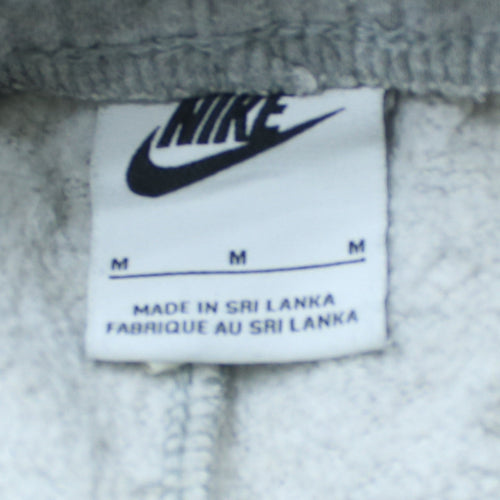 Nike Men's Grey Regular Fit Fleece Sweatpants M