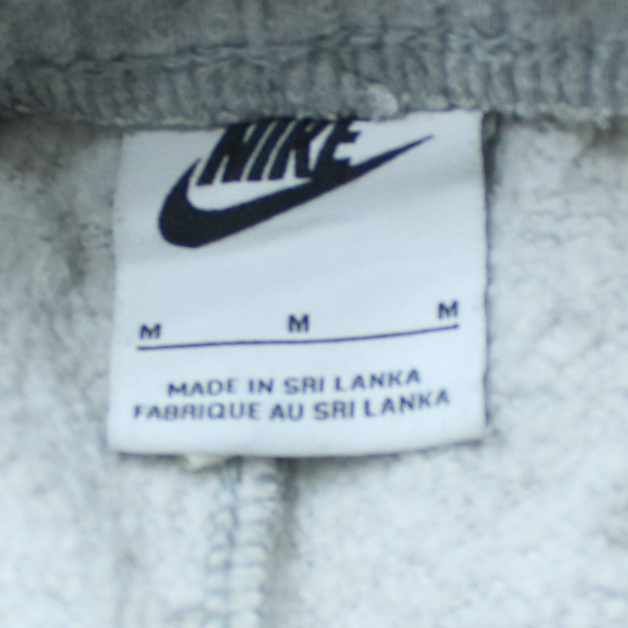 Nike Men's Grey Regular Fit Fleece Sweatpants M