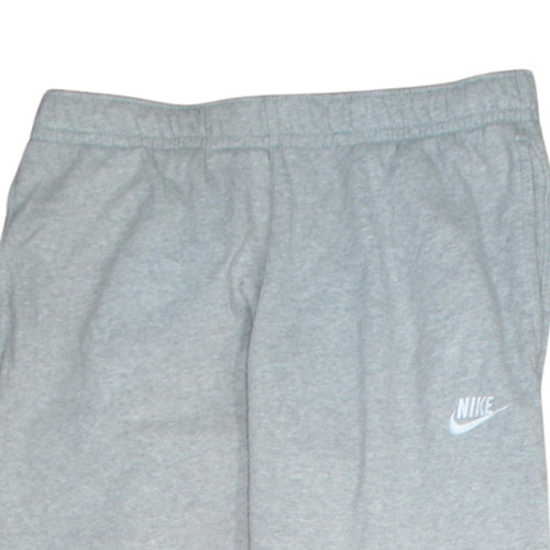 Nike Men's Grey Regular Fit Fleece Sweatpants M