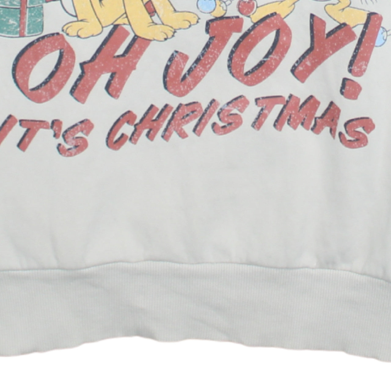 Disney at George Women's White Christmas Sweatshirt Size S 8-10