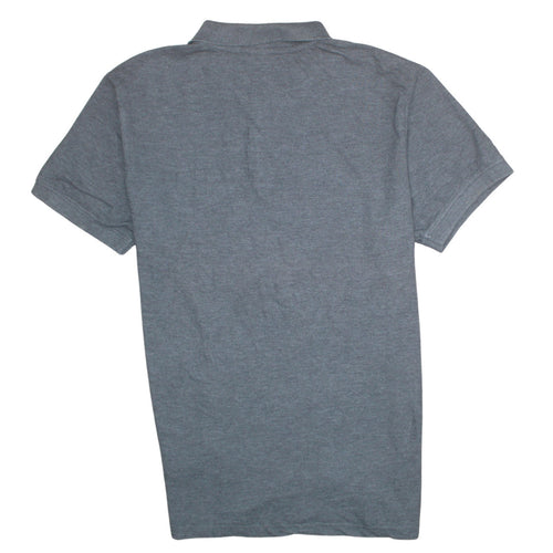 Kappa Mens Grey Polo Shirt XL Regular Fit Short Sleeve
