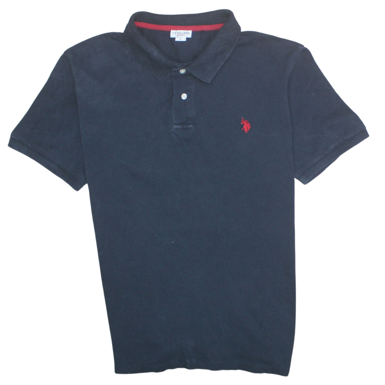 U.S. Polo Assn. Men's Black Cotton Polo Shirt XL Classic Fit