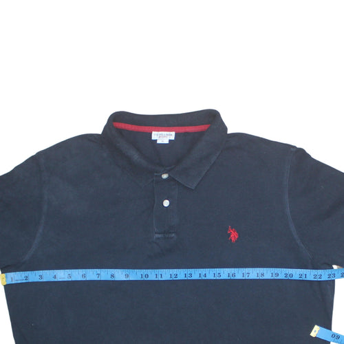 U.S. Polo Assn. Men's Black Cotton Polo Shirt XL Classic Fit