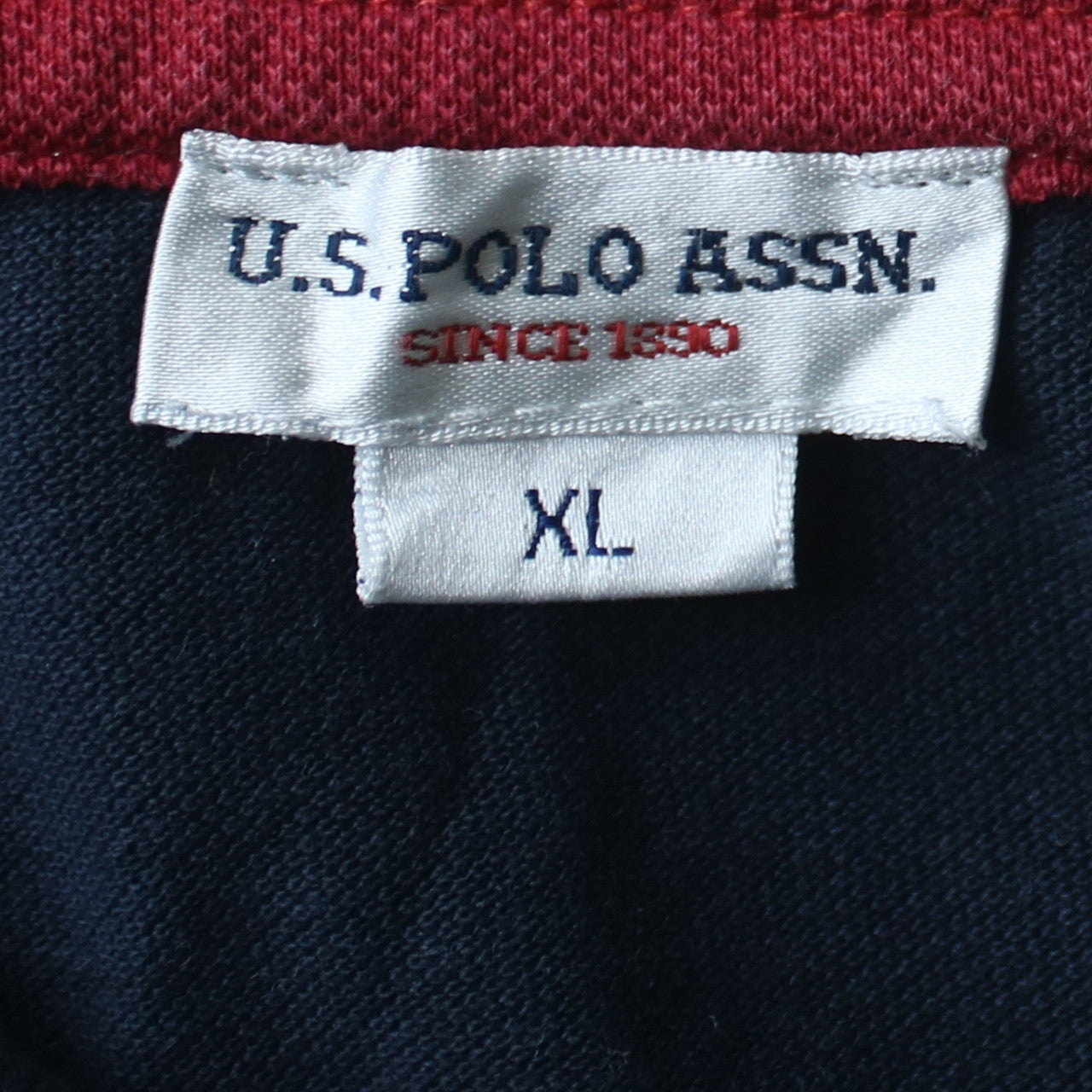 U.S. Polo Assn. Men's Black Cotton Polo Shirt XL Classic Fit