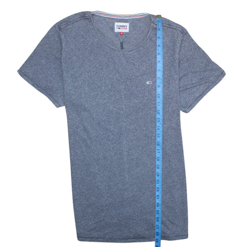 Tommy Jeans Men's Grey XL Crew Neck Cotton T-Shirt