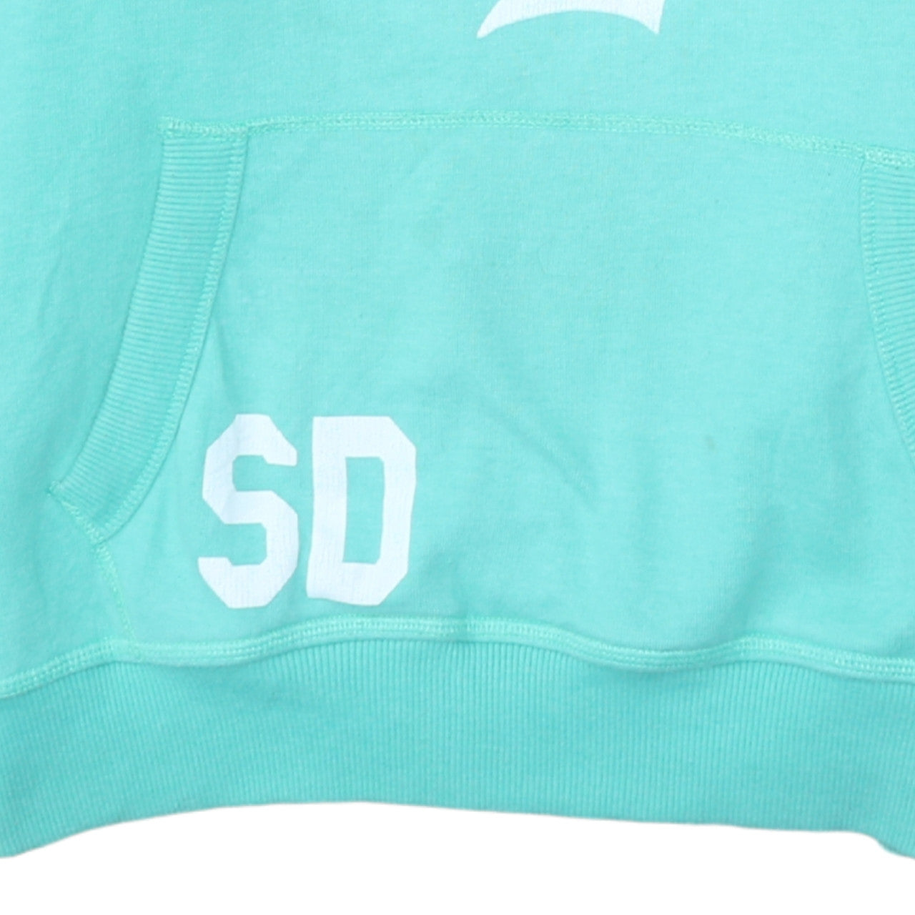 Superdry Men's Blue XL Pullover Hoodie with Logo Print