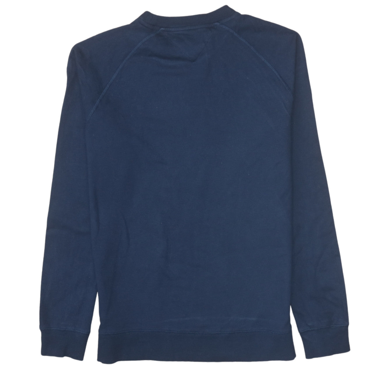 Tommy Hilfiger Men's Blue Cotton Crew Neck Sweatshirt M