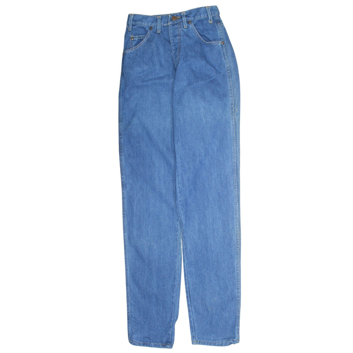 Wrangler Mens Blue Regular Fit Straight Denim Jeans