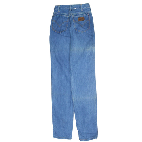 Wrangler Mens Blue Regular Fit Straight Denim Jeans