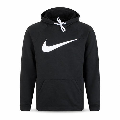 Nike Men's Black Dri-Fit Pullover Hoodie Size S Graphic Logo Sportswear