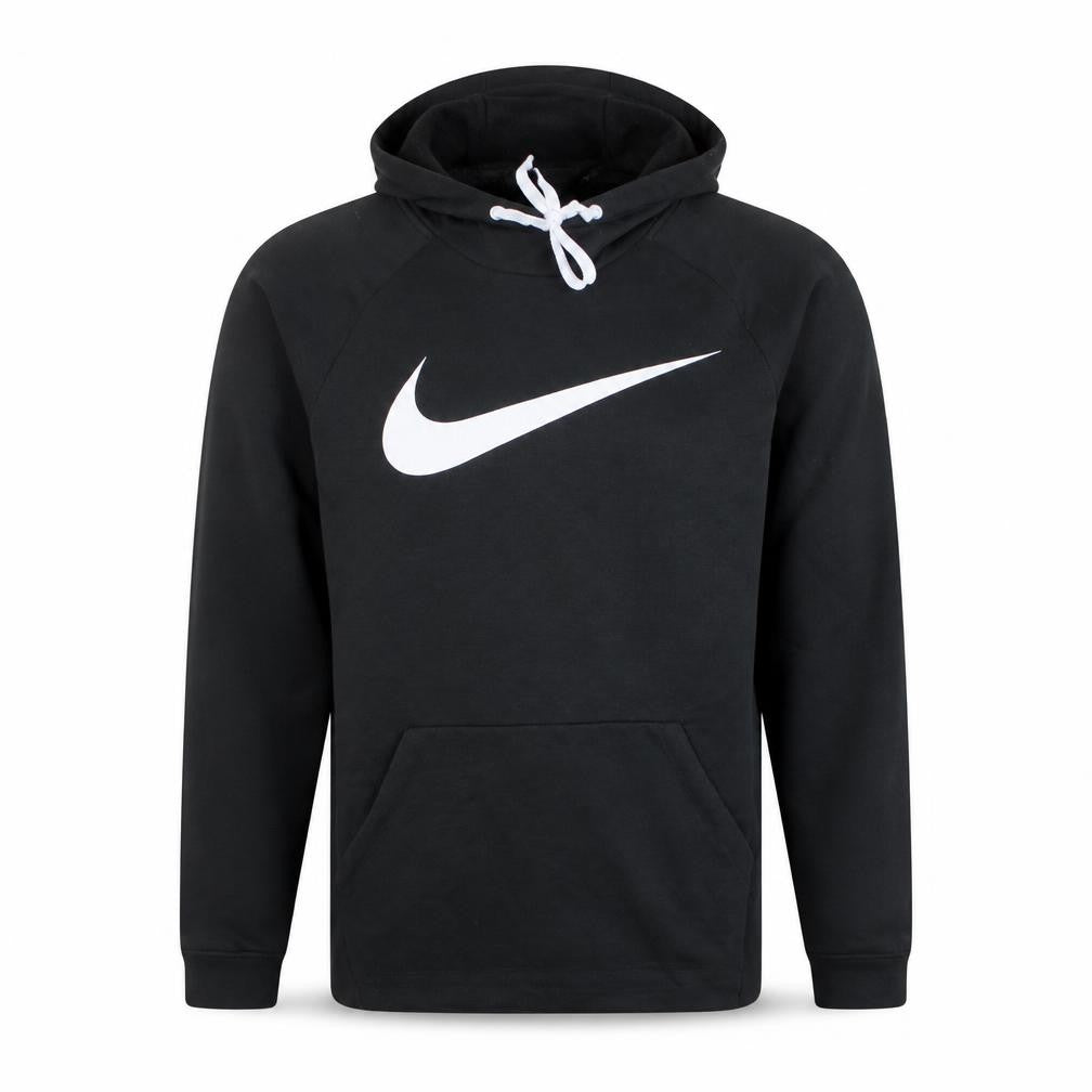 Nike Men's Black Dri-Fit Pullover Hoodie Size S Graphic Logo Sportswear