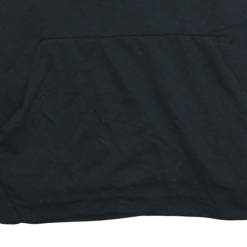 Nike Men's Black Dri-Fit Pullover Hoodie Size S Graphic Logo Sportswear