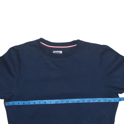 Tommy Jeans Men's Blue XS Pullover Crew Neck Sweatshirt