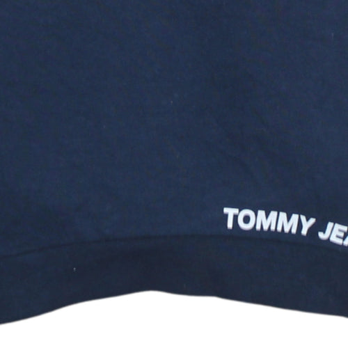 Tommy Jeans Men's Blue XS Pullover Crew Neck Sweatshirt