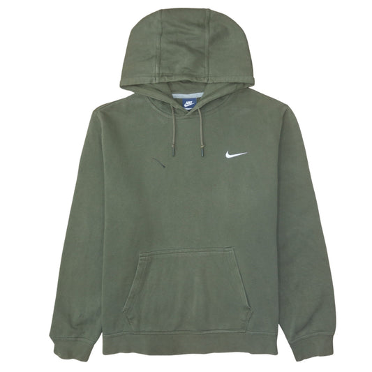 Nike Men's Green XL Pullover Hoodie Sweatshirt Logo Fleece