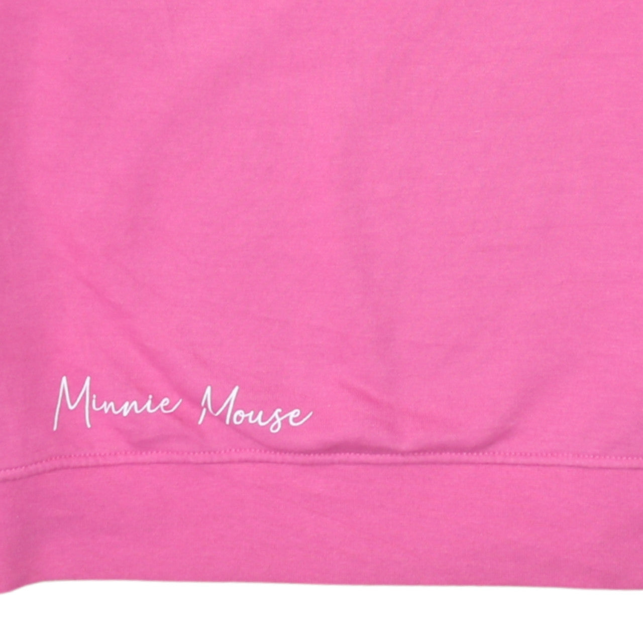 Disney Women Pink Minnie Mouse Pullover Sweatshirt XS