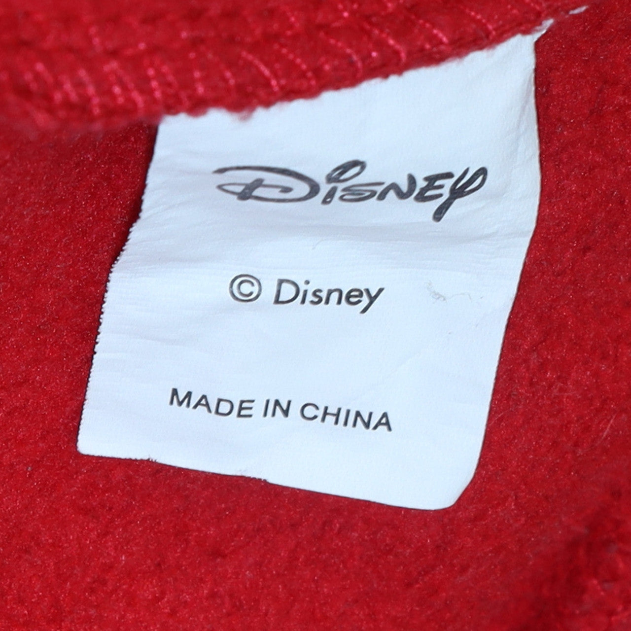 Disney Women Red Mickey Mouse Pullover Sweatshirt XL