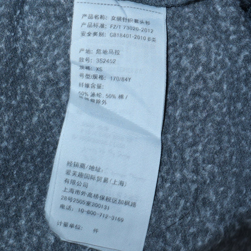 Hollister Men's Grey XS Pullover Sweatshirt Crew Neck Logo Fleece
