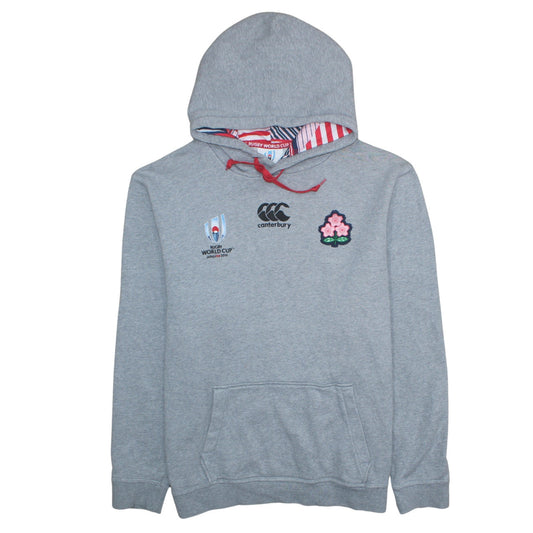 Canterbury Men's Grey Rugby World Cup Japan 2019 Hoodie Size 3XL