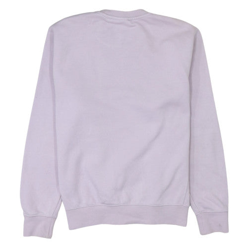 Nike Women's Lilac Cotton Blend Crew Neck Sweatshirt Size S