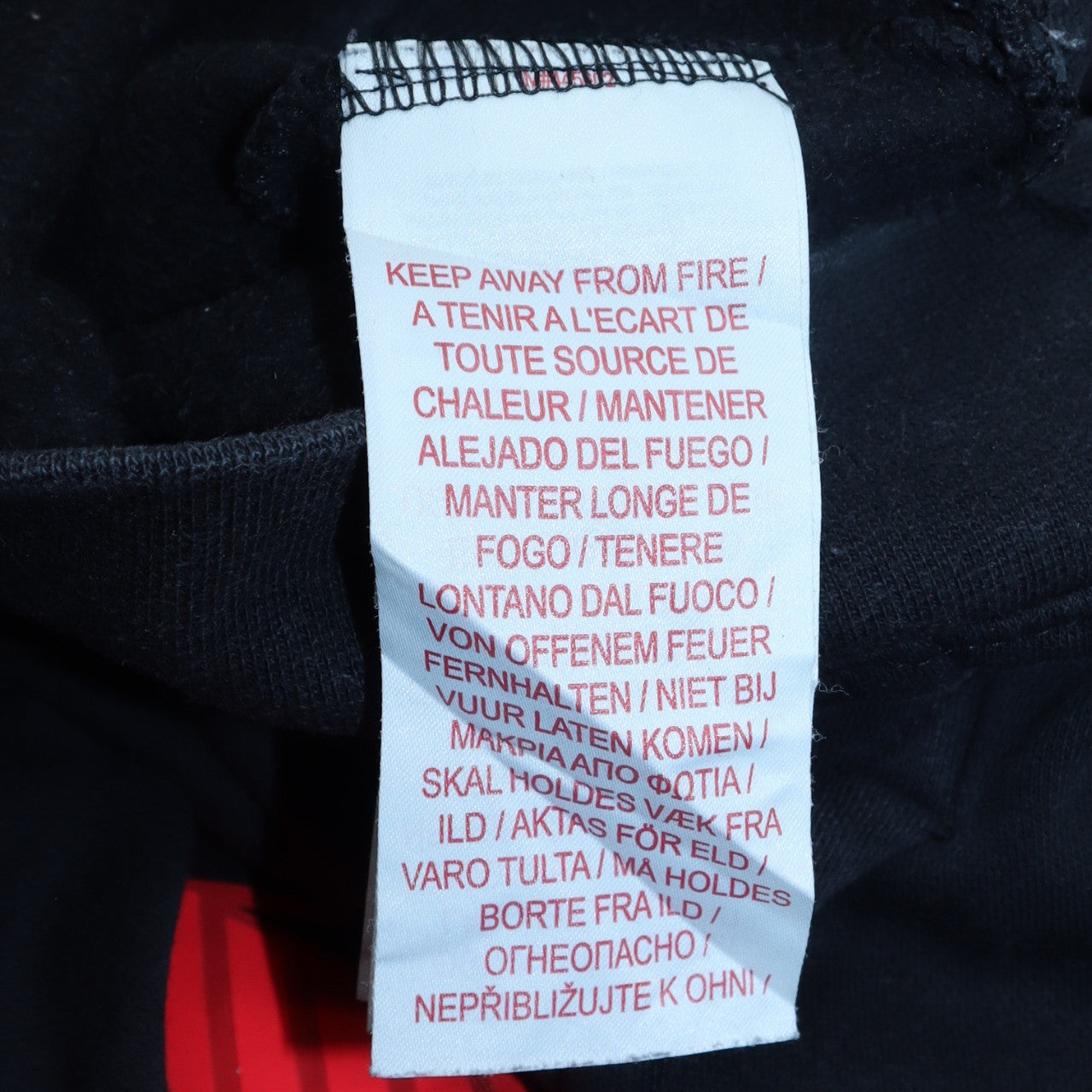 Nike LFC Black XL Teens Pullover Hoodie with Red Logo