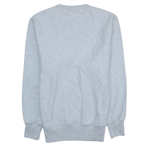 Champion Men's Grey Large Reverse Weave Crew Neck Sweatshirt