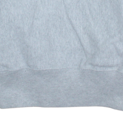 Champion Men's Grey Large Reverse Weave Crew Neck Sweatshirt