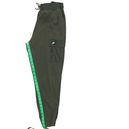 Nike Men's Green Jogger Sweatpants Size M Lightweight Cotton Blend