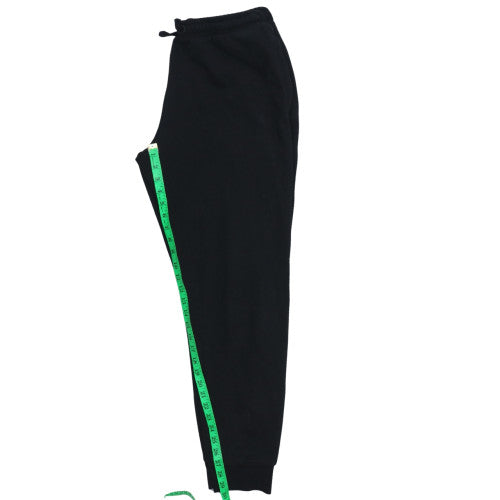 Kappa Men Black XL Jogger Sweatpants Drawstring Elastic Waist