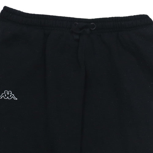 Kappa Men Black XL Jogger Sweatpants Drawstring Elastic Waist