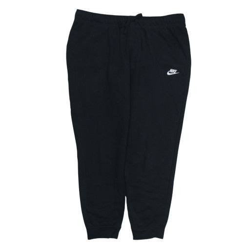 Nike Mens Black XL Fleece Jogger Trousers with Drawstring Waist