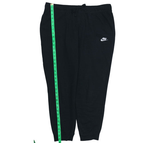 Nike Mens Black XL Fleece Jogger Trousers with Drawstring Waist