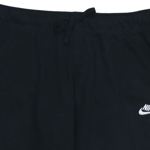 Nike Mens Black XL Fleece Jogger Trousers with Drawstring Waist