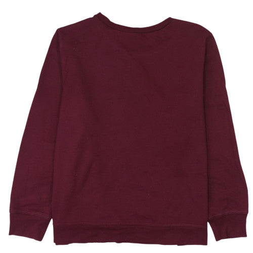 GAP Men's Red XL Pullover Crew Neck Logo Sweatshirt