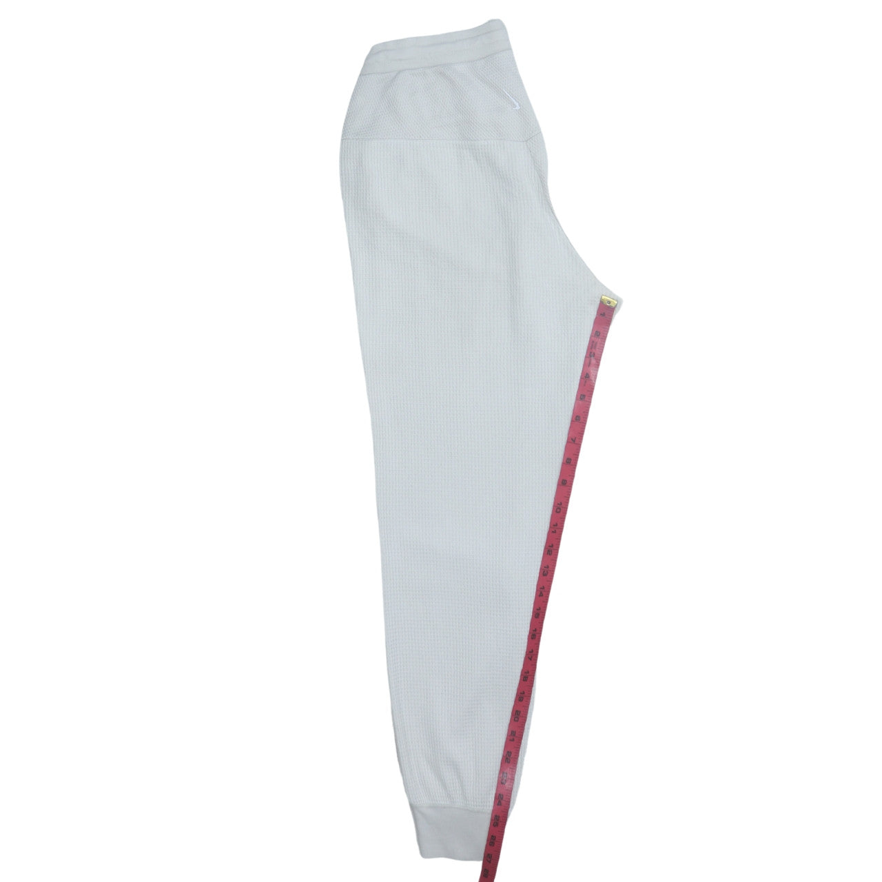 Nike Men White Dri-Fit Yoga Jogger Trousers Size S