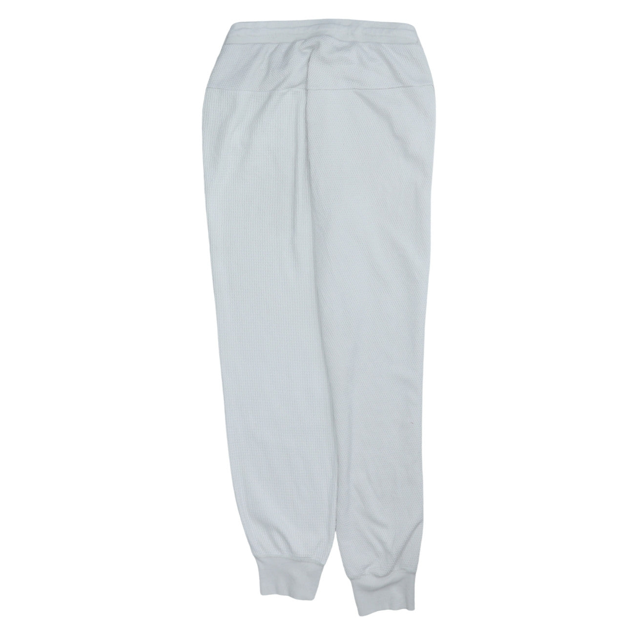 Nike Men White Dri-Fit Yoga Jogger Trousers Size S