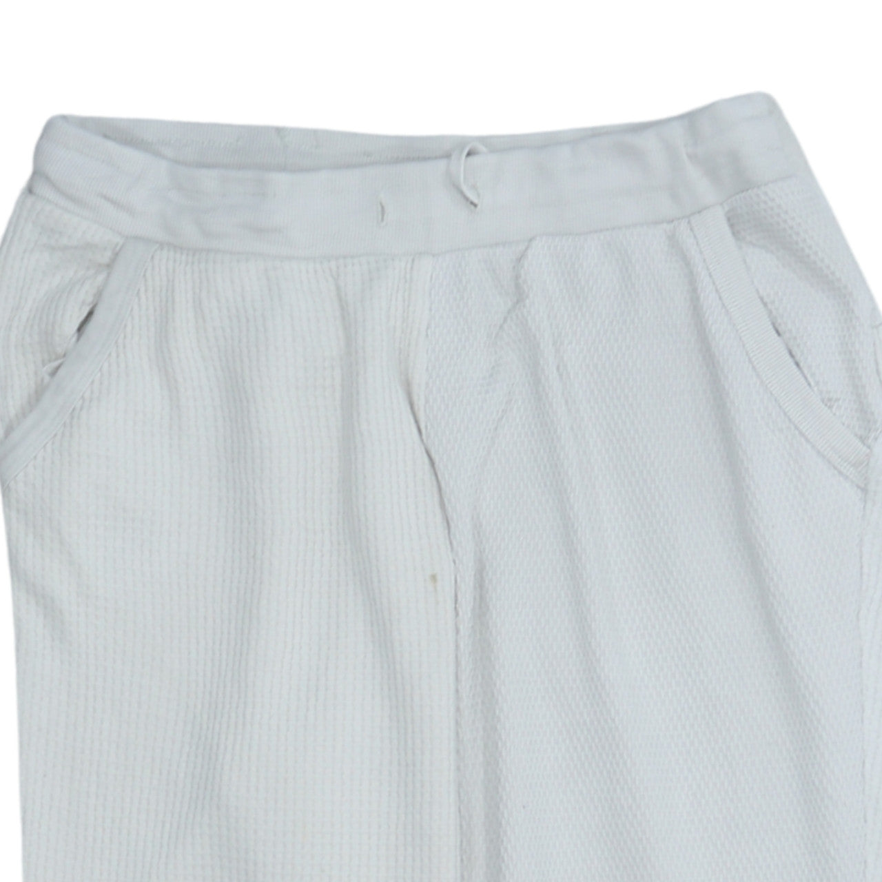 Nike Men White Dri-Fit Yoga Jogger Trousers Size S